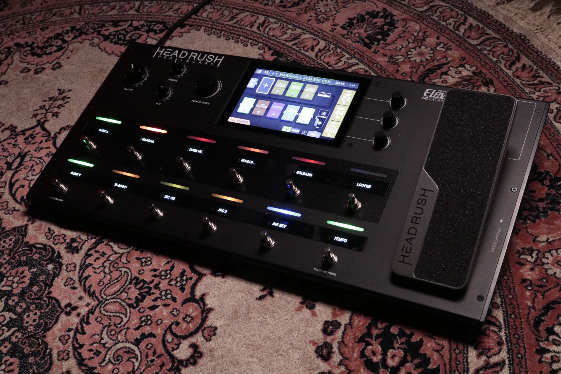 PEDALEIRA HEADRUSH PEDALBOARD SIMILAR HELIX Crunch Music