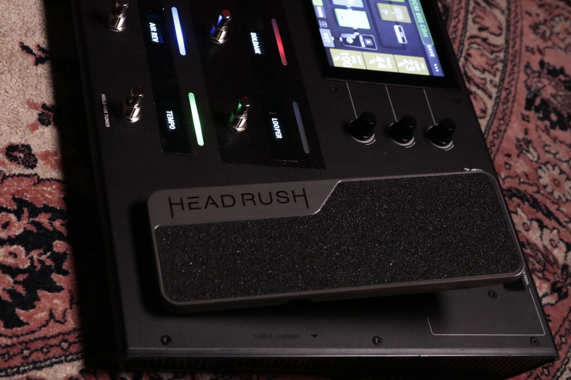 PEDALEIRA HEADRUSH PEDALBOARD SIMILAR HELIX Crunch Music