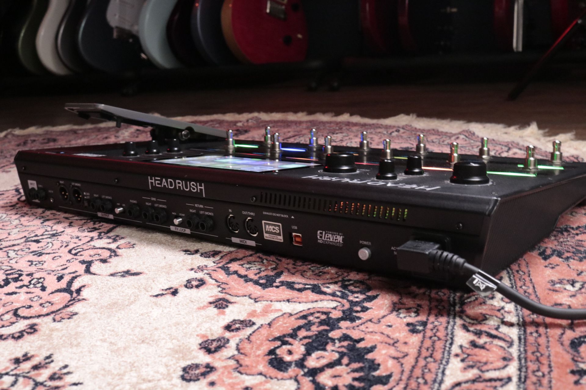 PEDALEIRA HEADRUSH PEDALBOARD SIMILAR HELIX Crunch Music