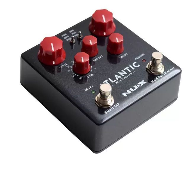 PEDAL DE DELAY E REVERB ATLANTIC NUX Crunch Music