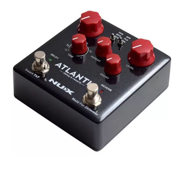 PEDAL DE DELAY E REVERB ATLANTIC NUX Crunch Music