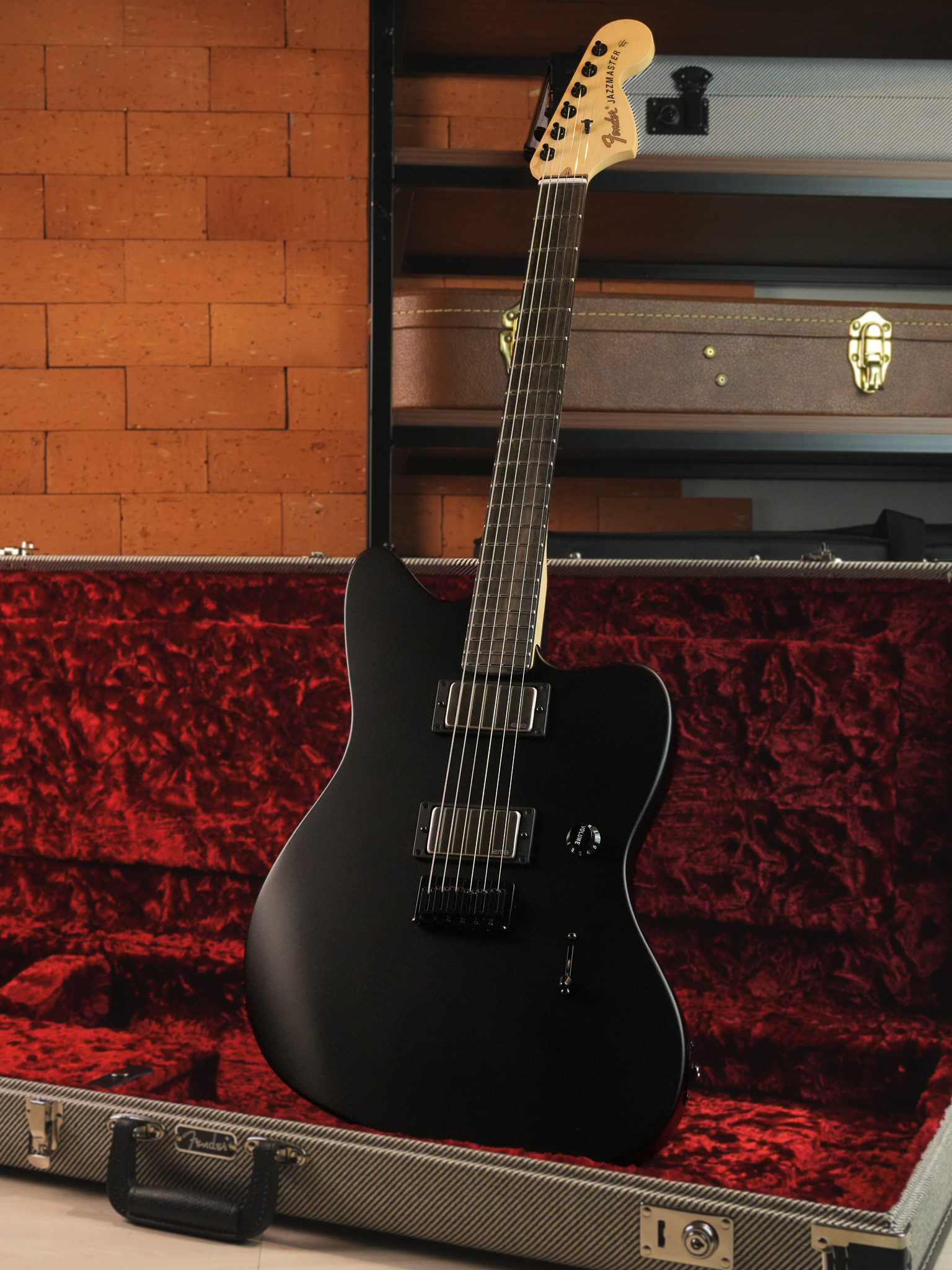 Guitarra Fender Jazzmaster Jim Root Signature Black - USA - Crunch