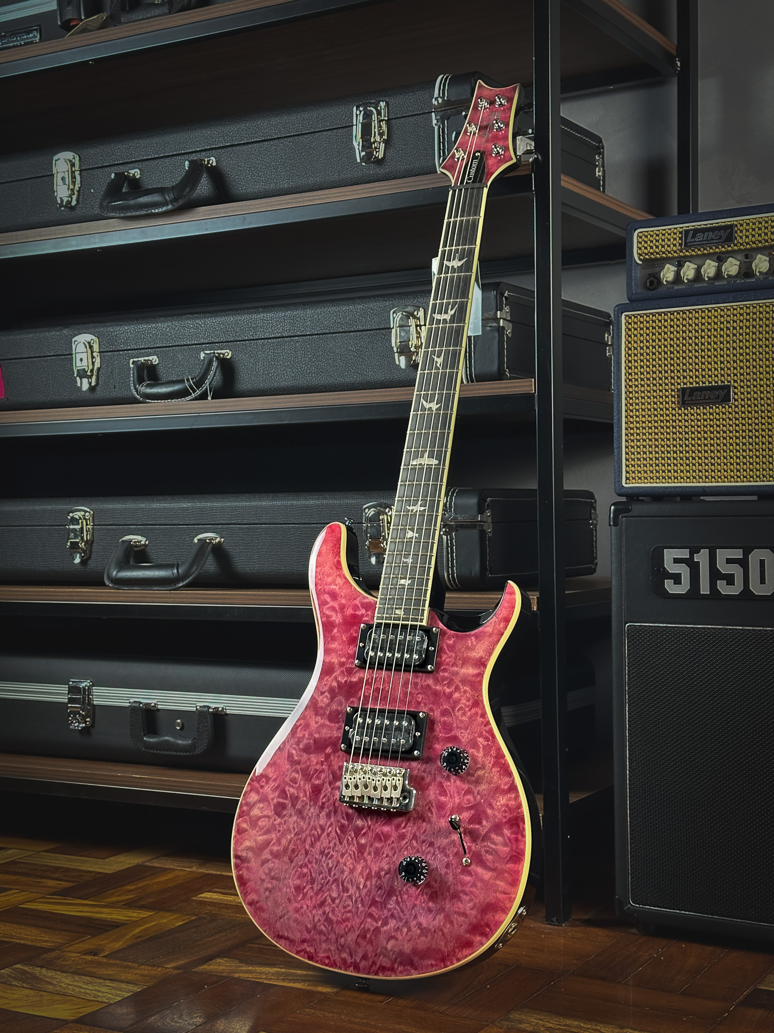 GUITARRA PRS SE CUSTOM 24 QUILT - CU44QQEIB - VIOLET GUITARRA PRS SE CUSTOM 24 QUILT - CU44QQEIB - VIOLET