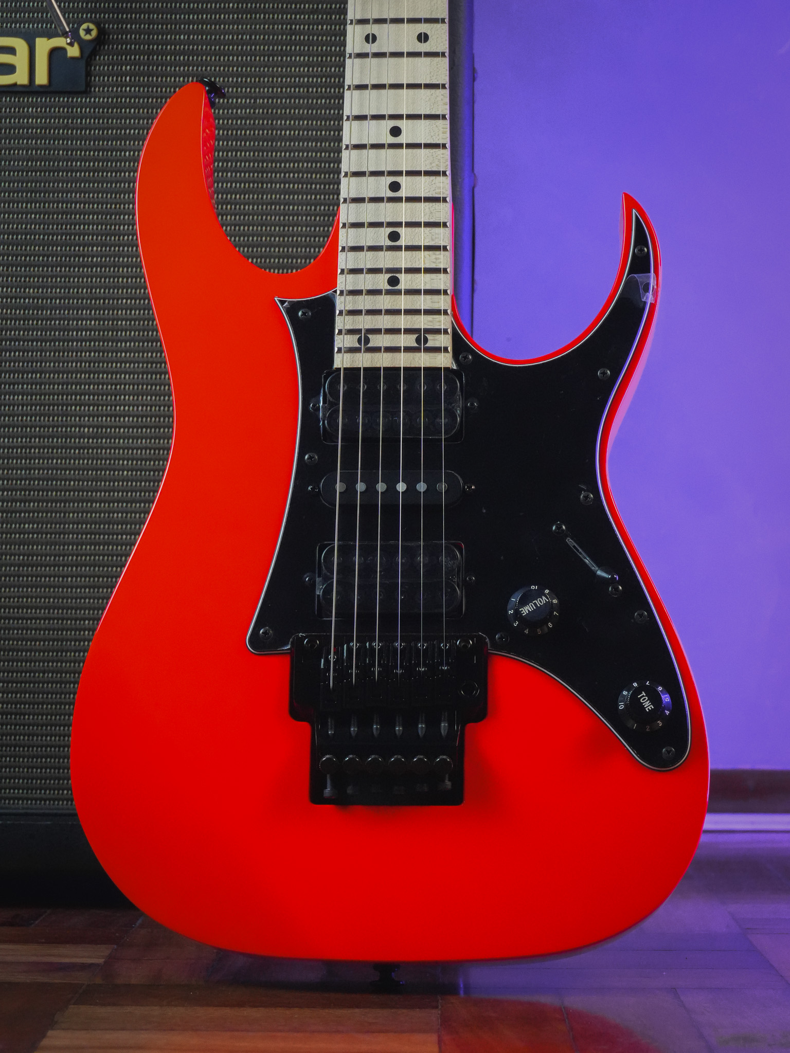 Guitarra Ibanez Rg Genesis Rg550 Road Flare Red Crunch Music