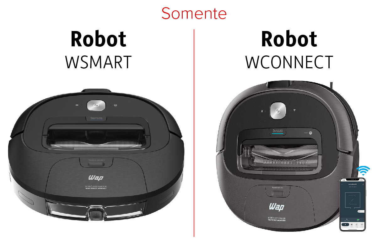 Escova giratoria (unitário) | Aspirador WAP ROBOT WSMART / WCONNECT ...