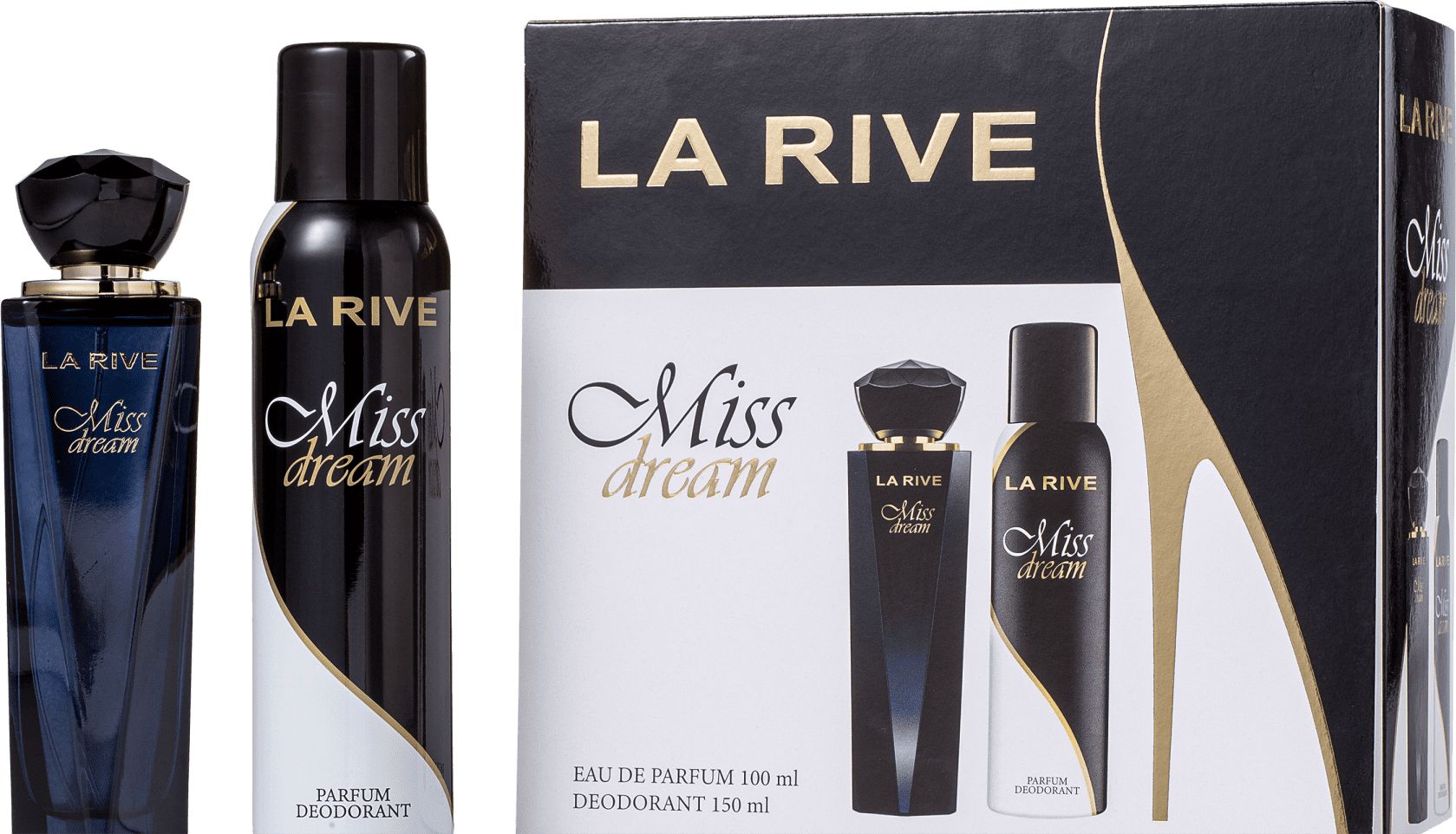 Kit La Rive Miss Dream Eau de Parfum Feminino 100ml - Condessa Cosméticos e  Perfumaria