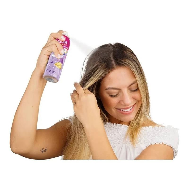 Shampoo a Seco Berries 150ml Cabelos limpos e perfumados em instantes