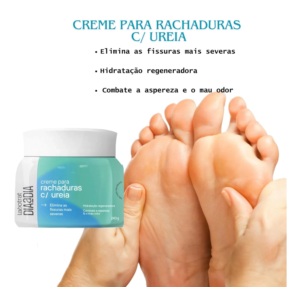 Creme para Rachaduras dos Pés com Ureia 240g - Labotrat - Condessa ...
