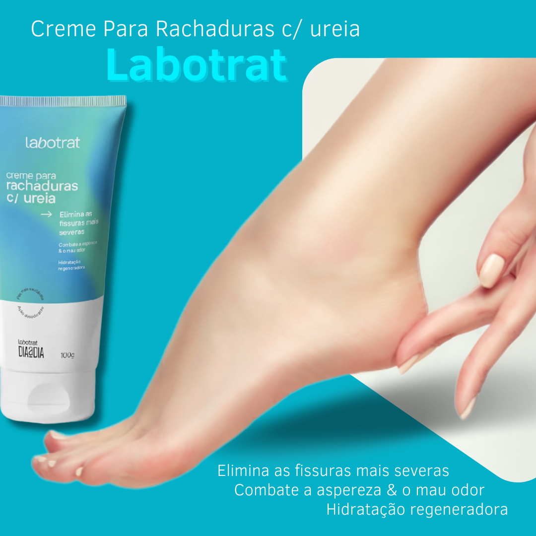 Creme Para Rachaduras dos Pés Com Ureia 100g - Labotrat - Condessa ...