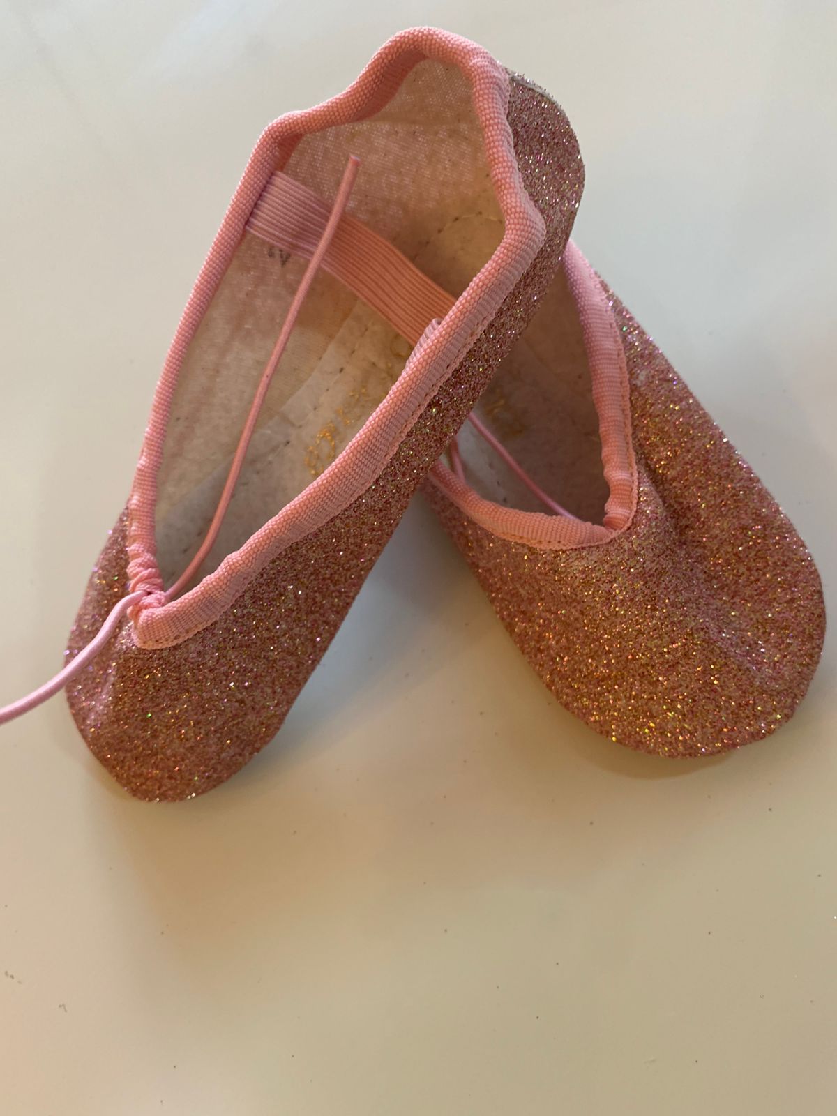 Sapatilha de Glitter - Largura B - Rosa - Só Dança - REF IF22DRB - Bendita  Bailarina