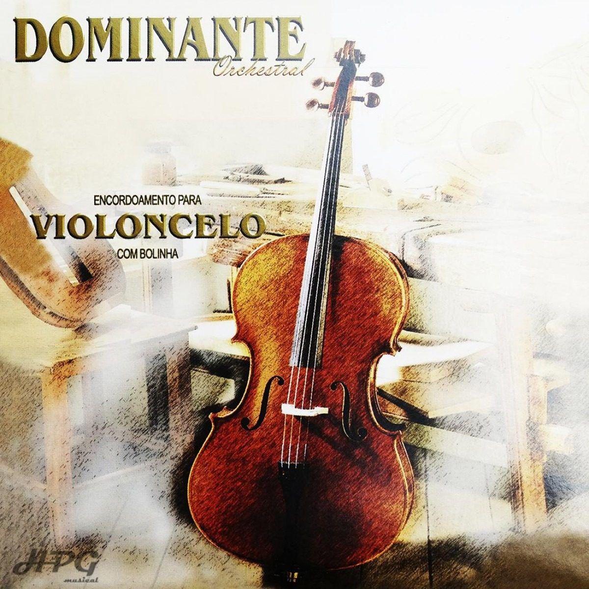 Cordas P/ Violino Dominante C/ Bolinha 0089 Izzo - 03 Jogos