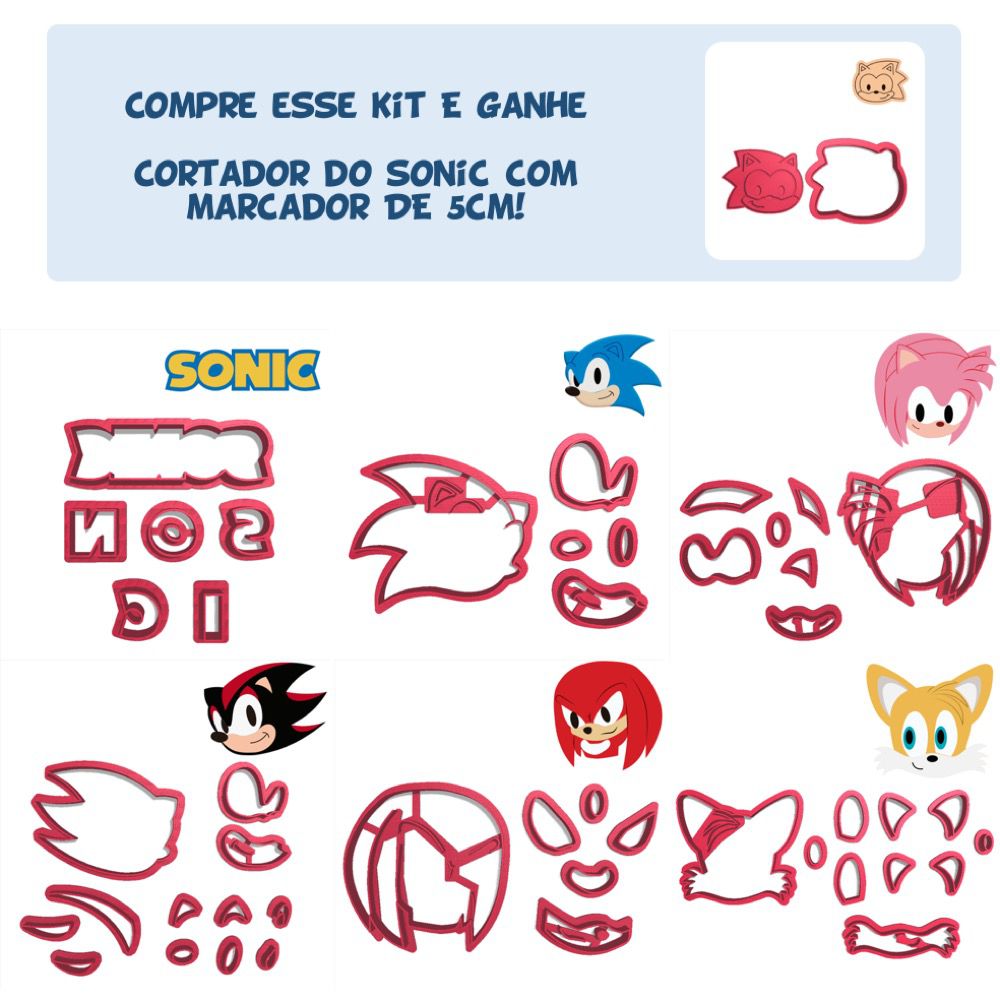 Quadro Personagem Da Série Sonic Amy Rose Com Moldura