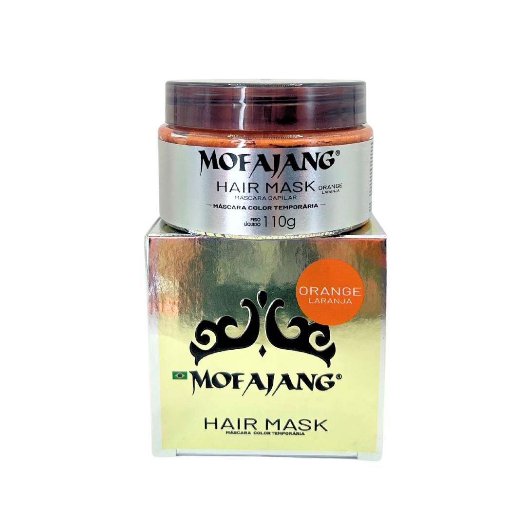 Mofajang Cera De Coloração Temporária - Máscara De Pintura 110g ORANGE