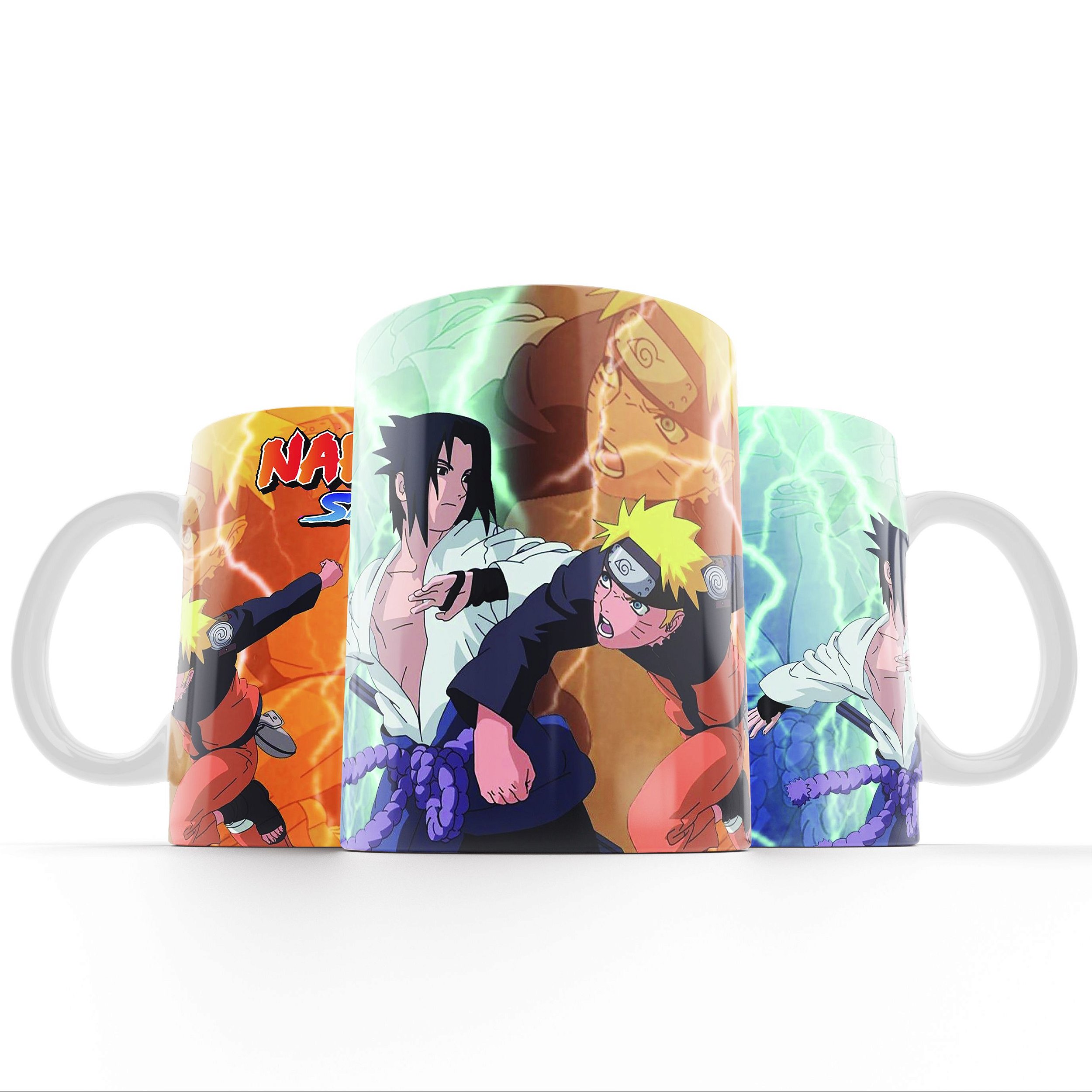 Caneca naruto preta