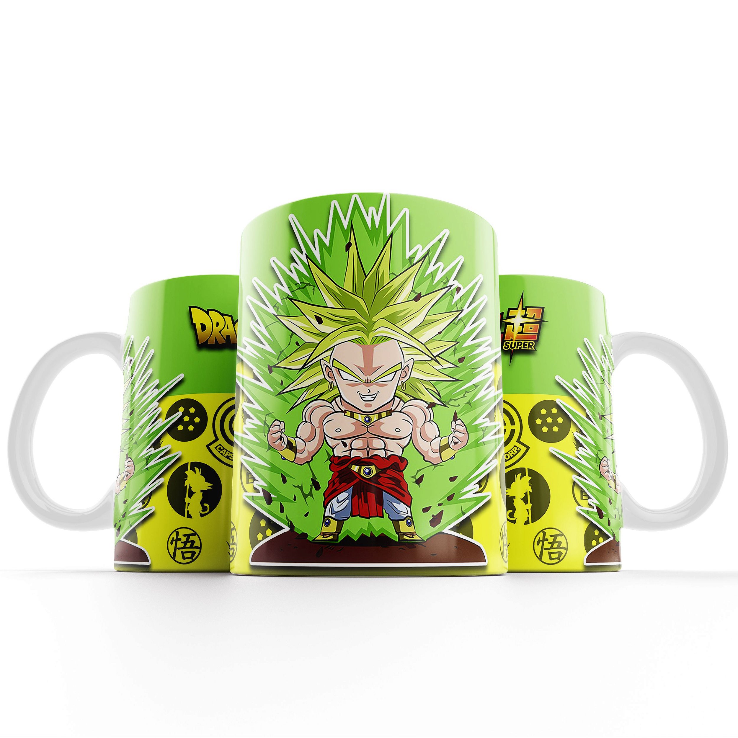 Caneca Dragon Ball Z Personagens