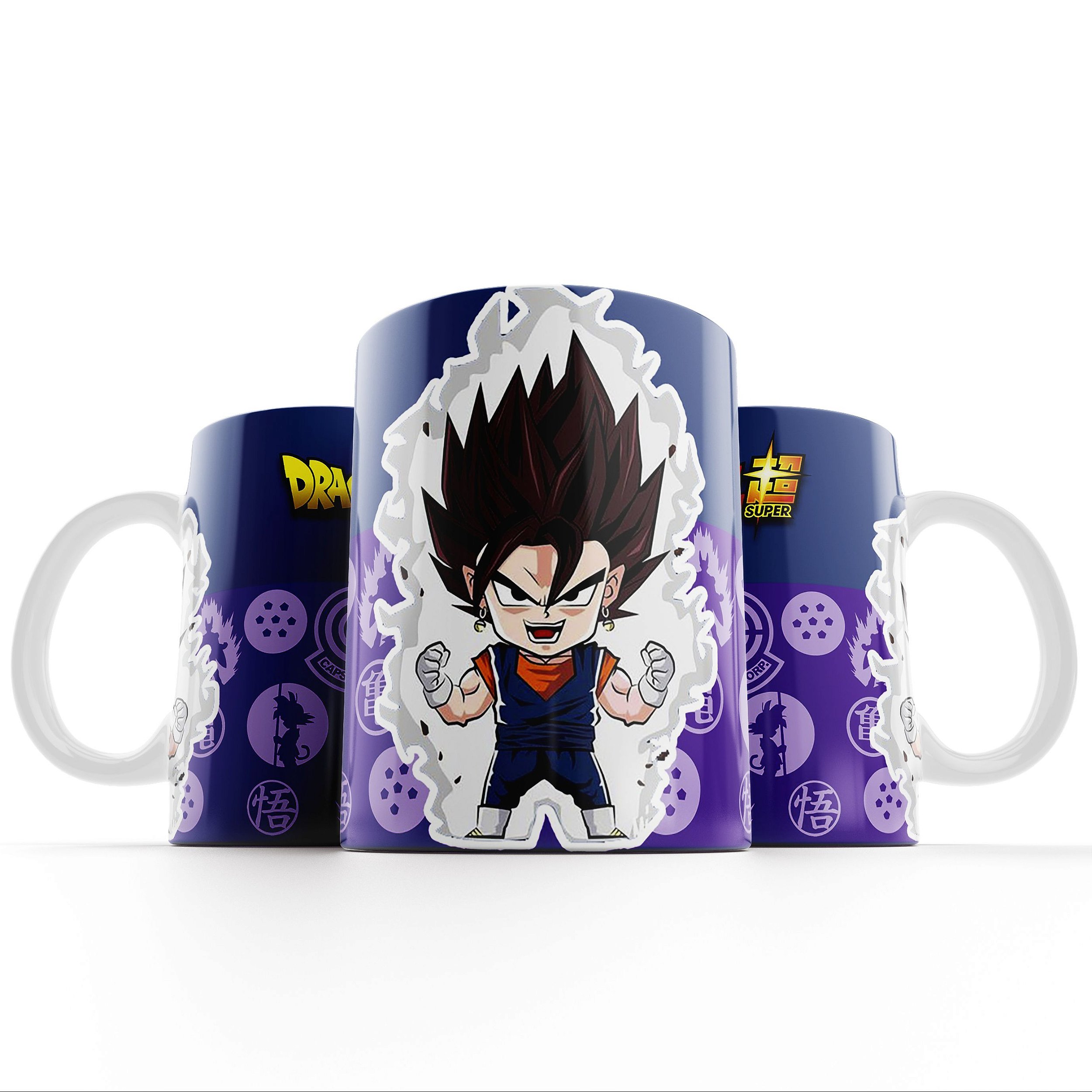 Caneca Dragon Ball Z Personagens - Lorraine Canecas