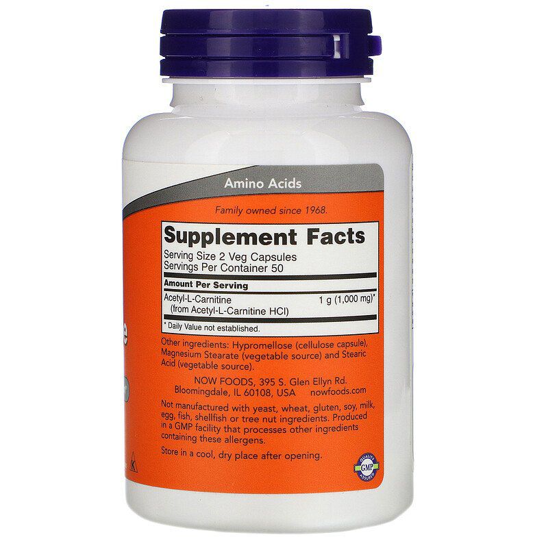 acetyl l carnitina para que serve L-carnitina 500mg 100cps Now Foods The daily recommended intake Pregnancy Preparation Size:1000 mcg/ml - 10 ml x 1 L-Carnitine (fumarate)