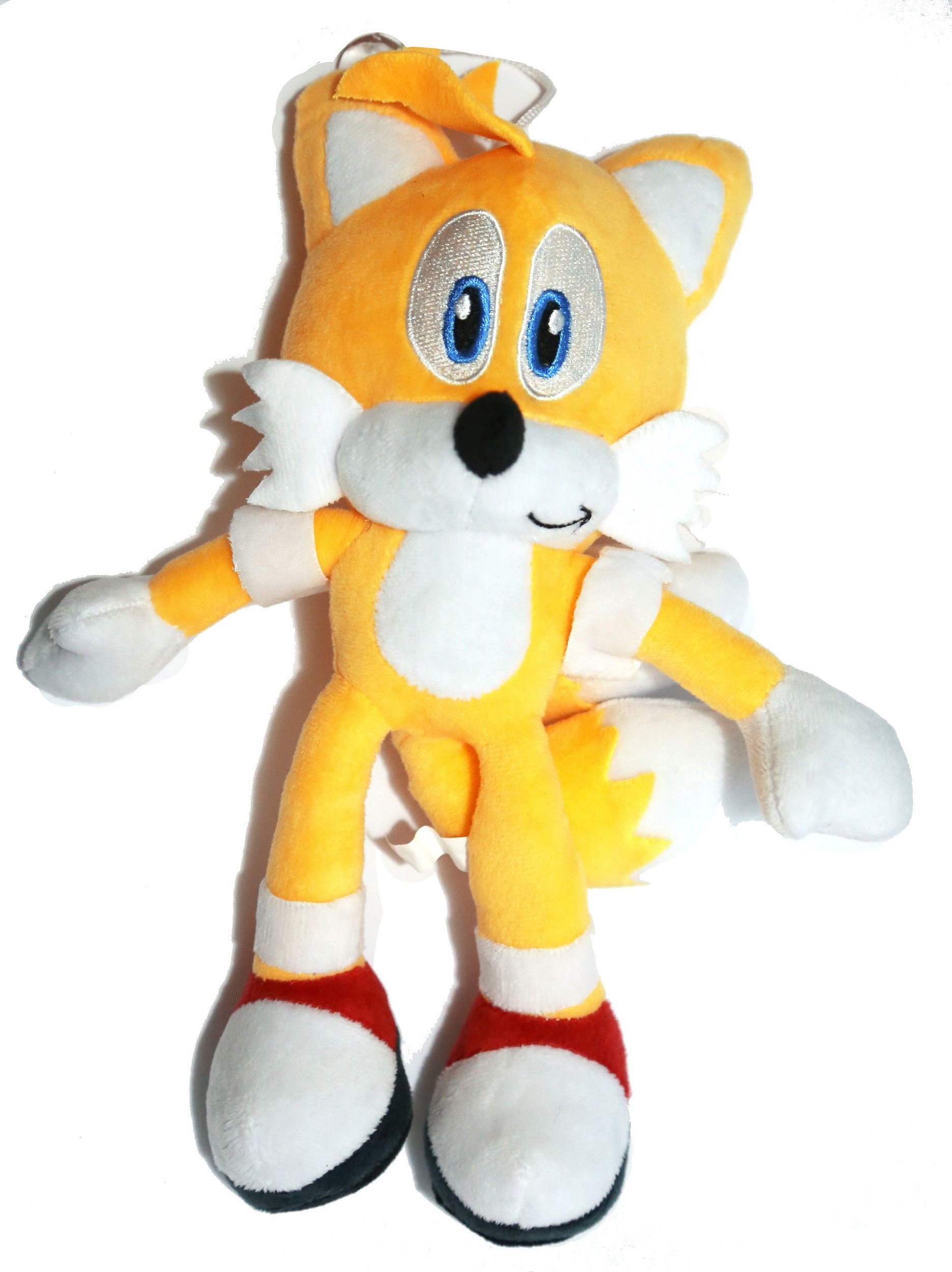 Boneco Tails de Pelúcia da Turma Sonic 2022