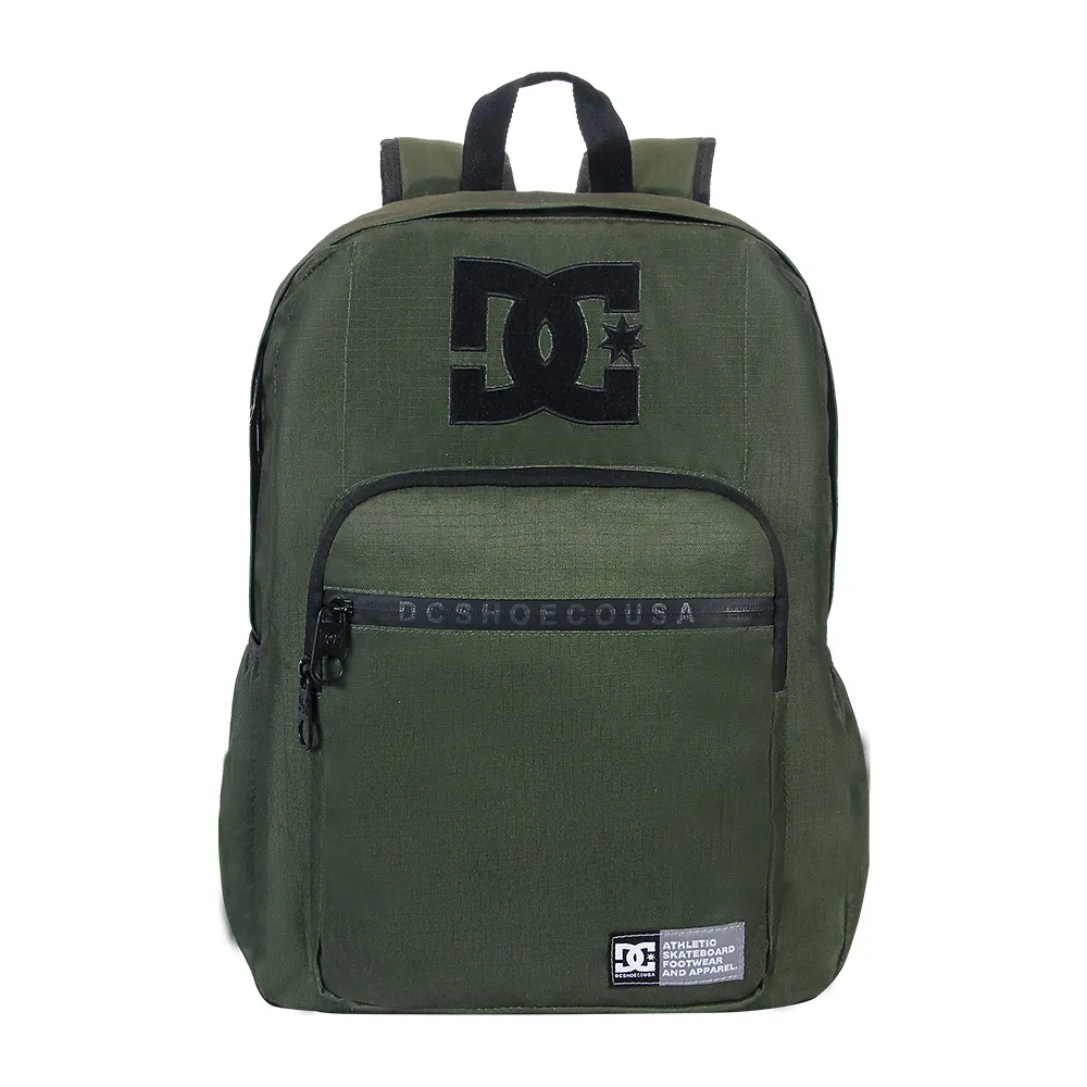 Mochila DC Defender Army Verde - Pégasos Skate Shop - Encontre