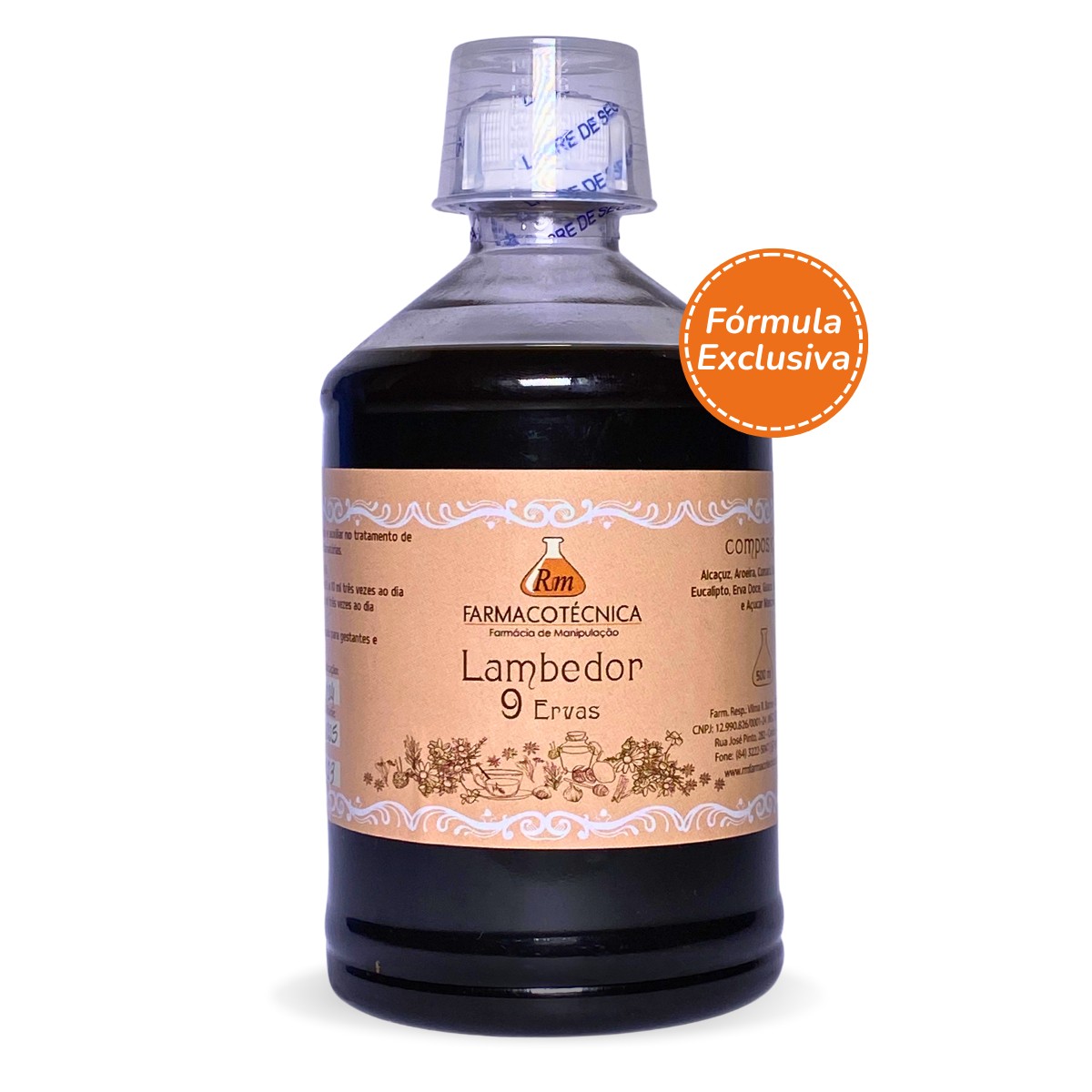 Xarope Natural para gripes e resfriados - RM Farmacotécnica® -  Farmacotécnica - Farmácia de Manipulação