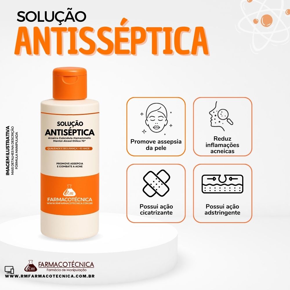 Solução Antisséptica - RM Farmacotécnica® - Farmacotécnica - Farmácia ...