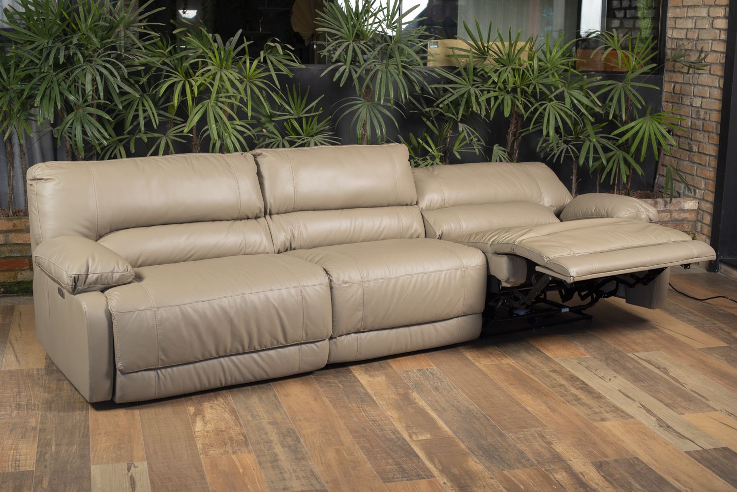 Sofá de Couro Cindy Minuano Oficial Frete Grátis Loja Vale