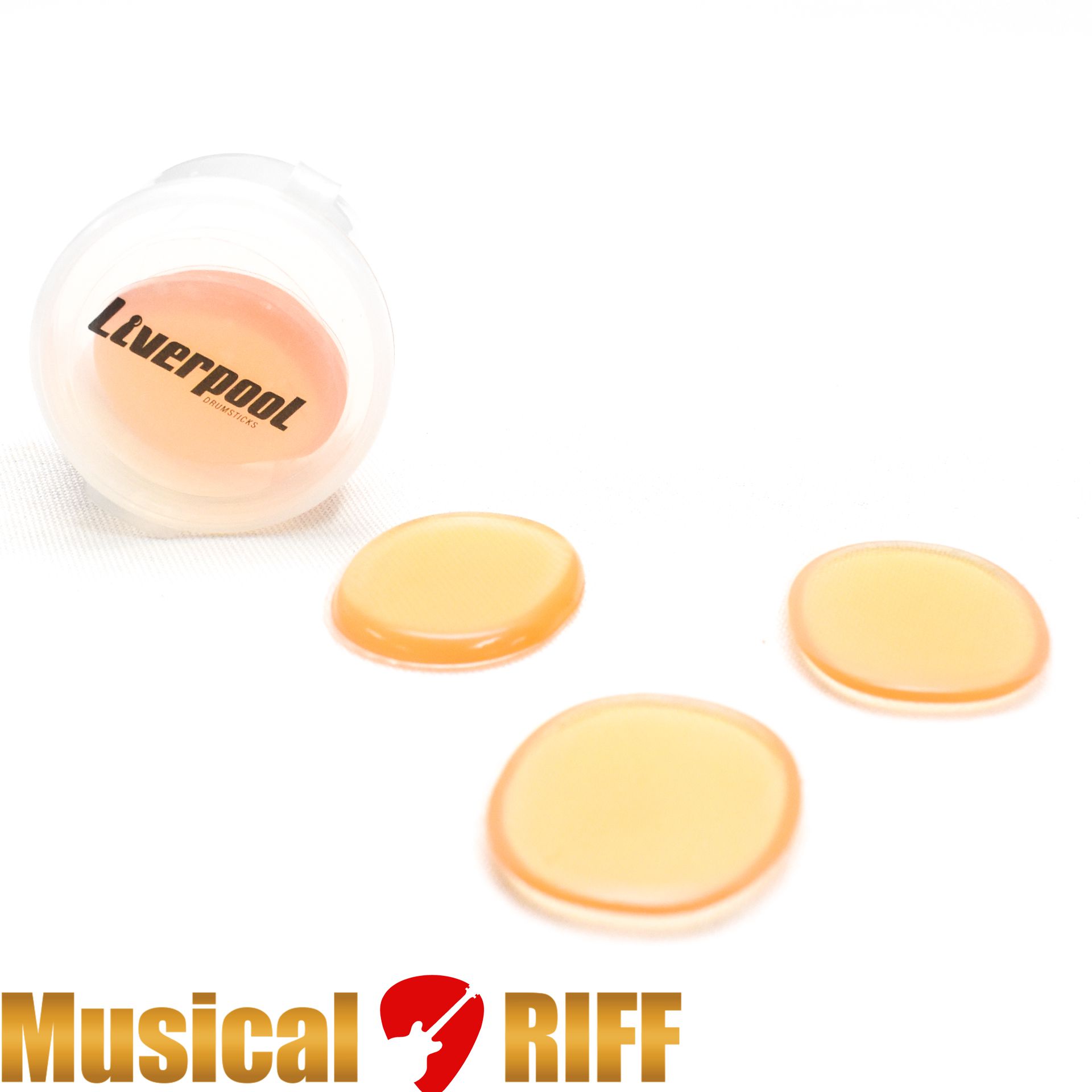 GEL ABAFADOR LIVERPOOL 6 UNIDADES - Musical RIFF - Loja de Instrumentos ...
