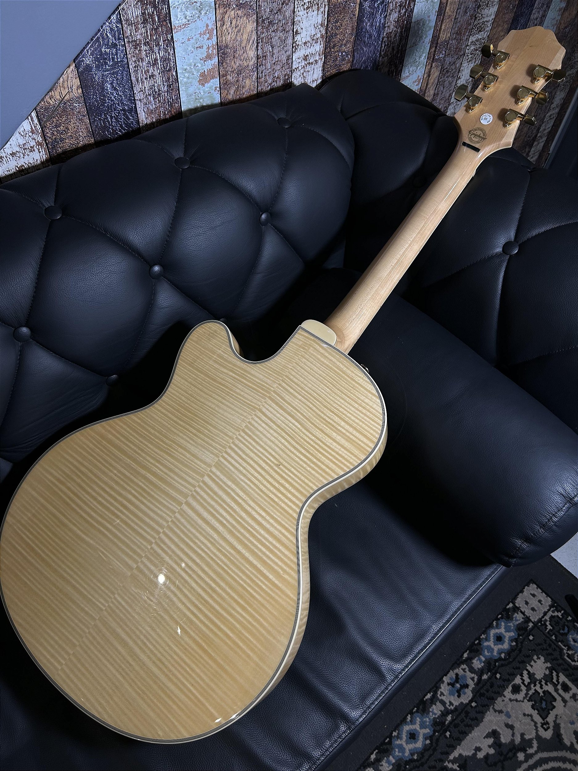 GUITARRA EPIPHONE JOE PASS EMPEROR II PRO Musical RIFF Loja de Instrumentos Musicais