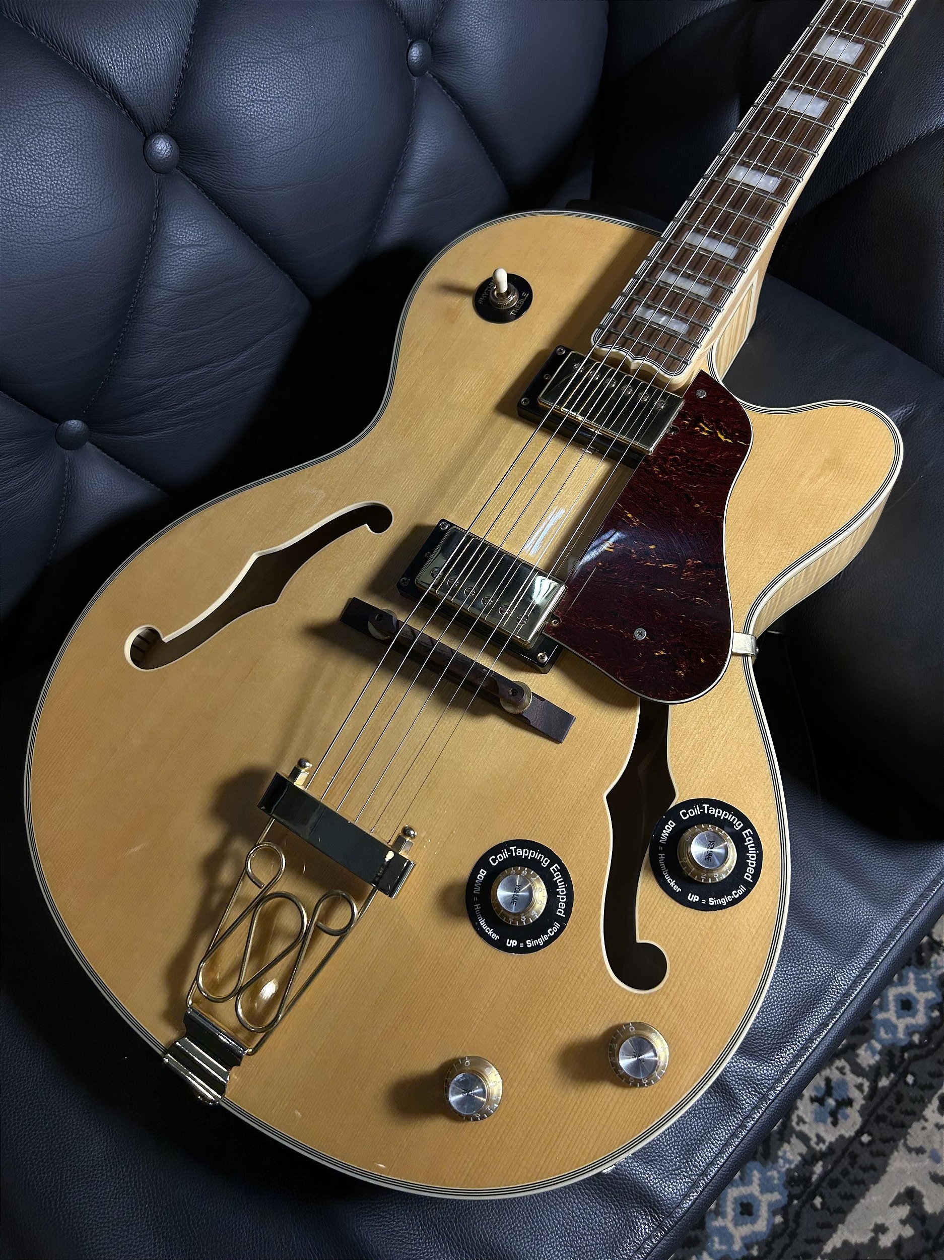 GUITARRA EPIPHONE JOE PASS EMPEROR II PRO Musical RIFF Loja de Instrumentos Musicais