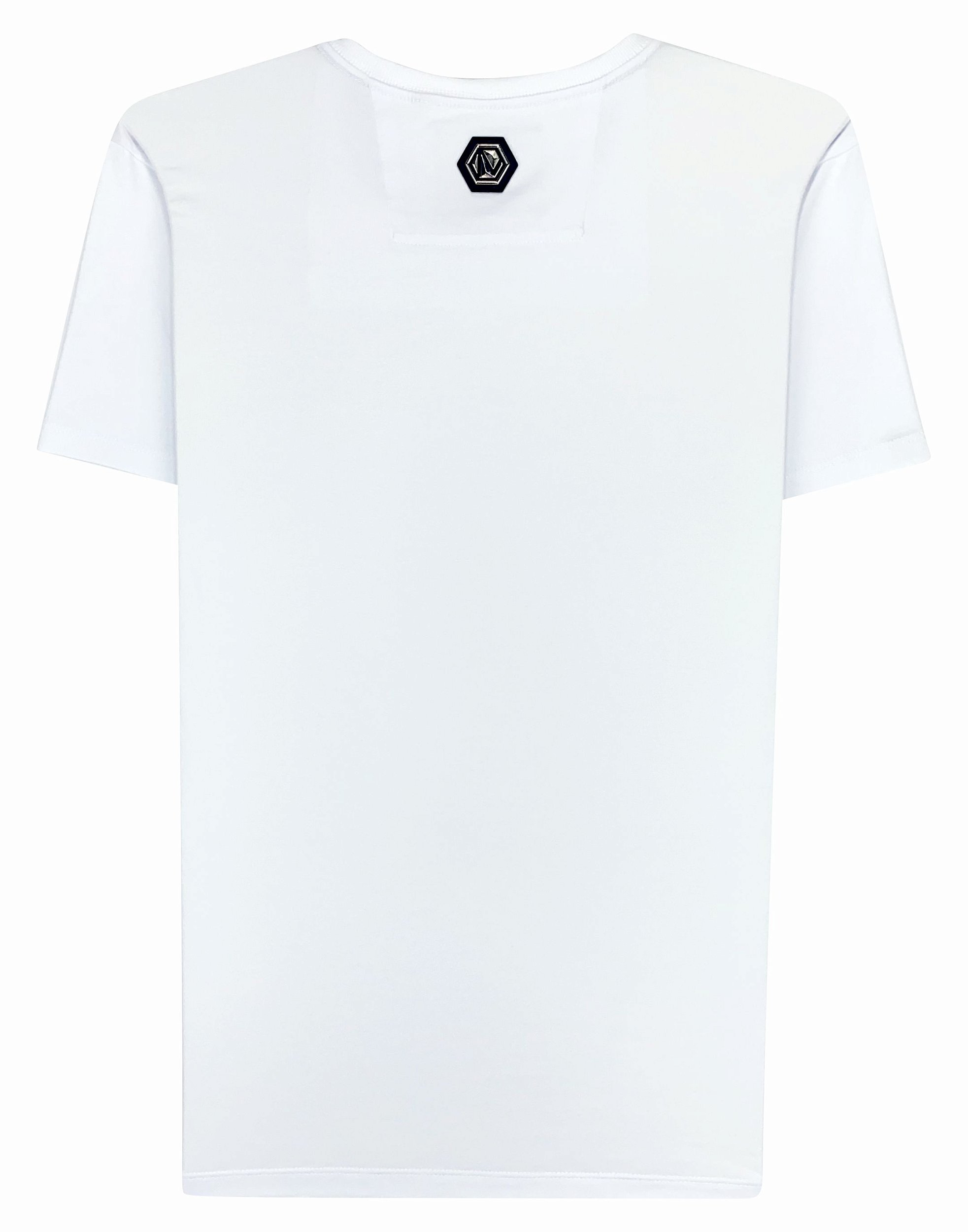 Camiseta John John Caveira Glossy Masculina - Branco