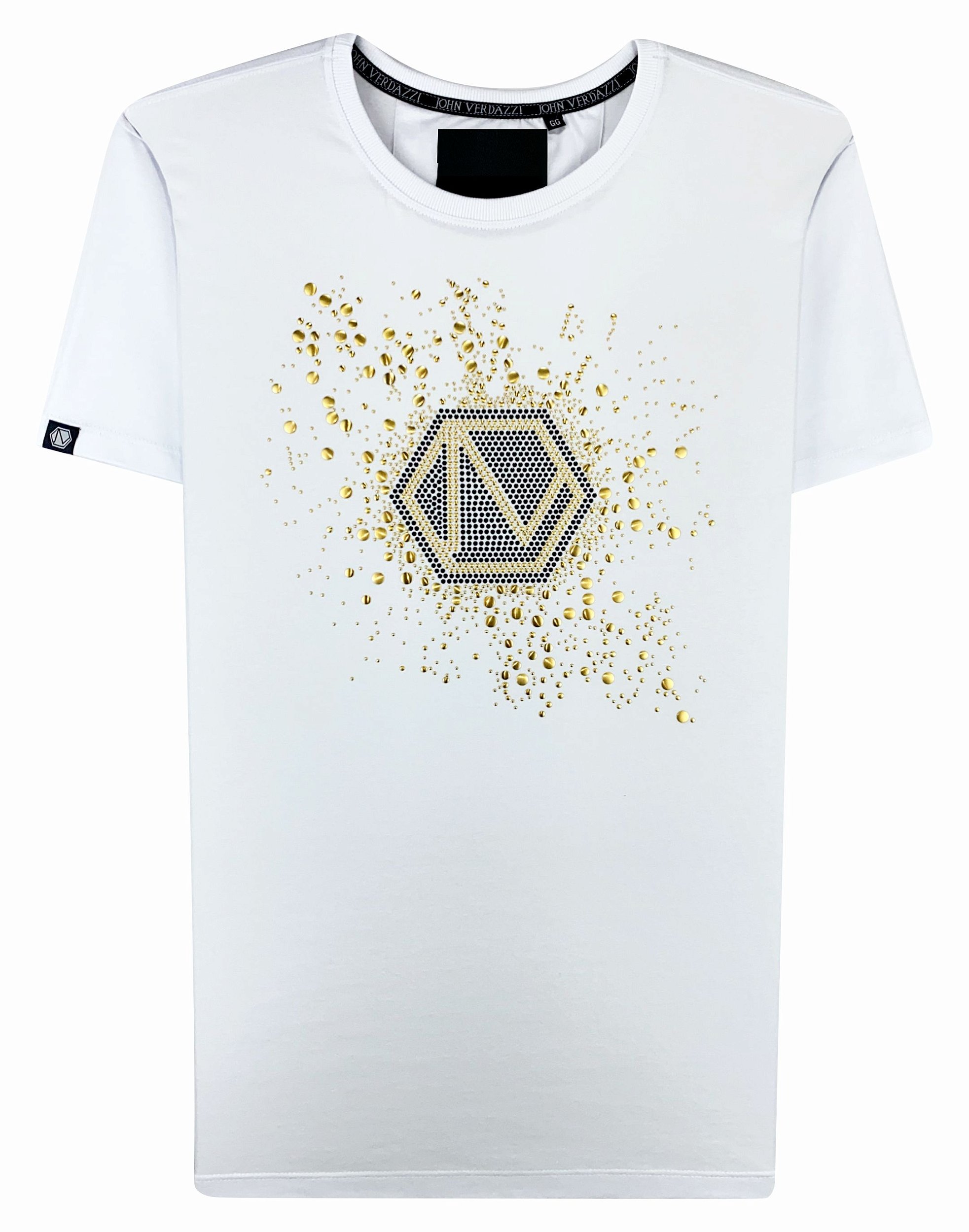 Camiseta John John Logo Metal Preta - Compre Agora