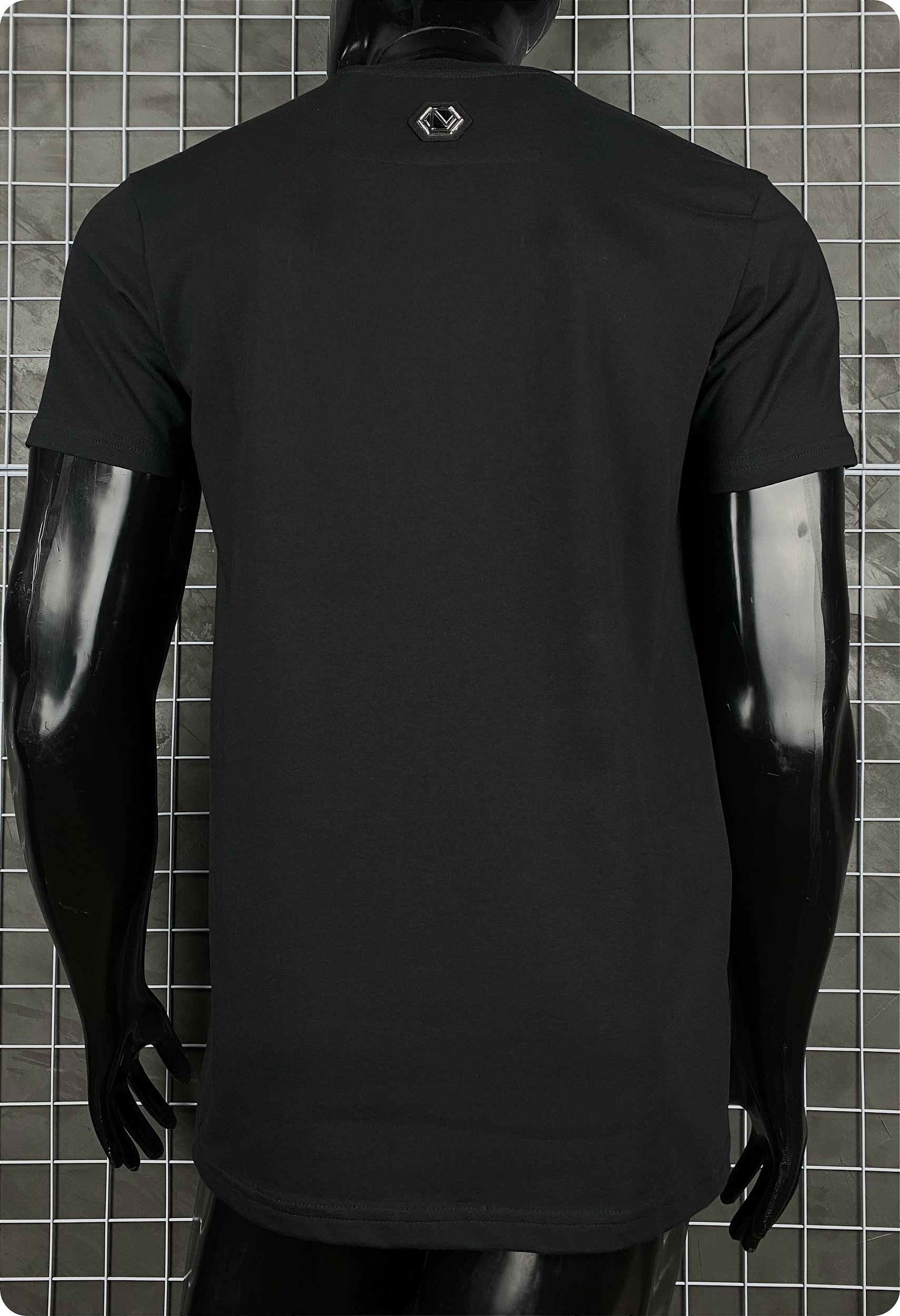 Camiseta masculina premium preta caveira preta - JOHN VERDAZZI: The  Ultimate Fashion Luxury E-Shop - Site Oficial