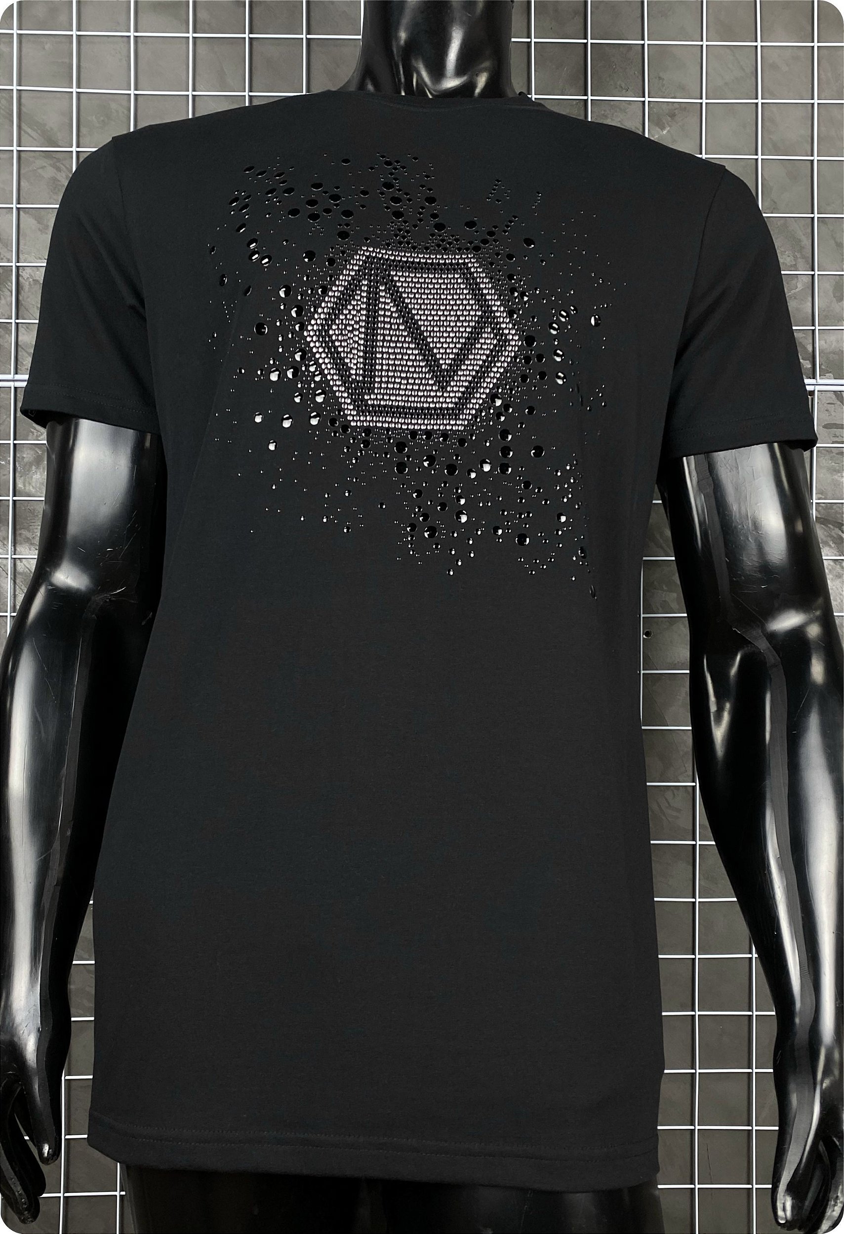 Camiseta John John Logo Masculina Preta - Preto