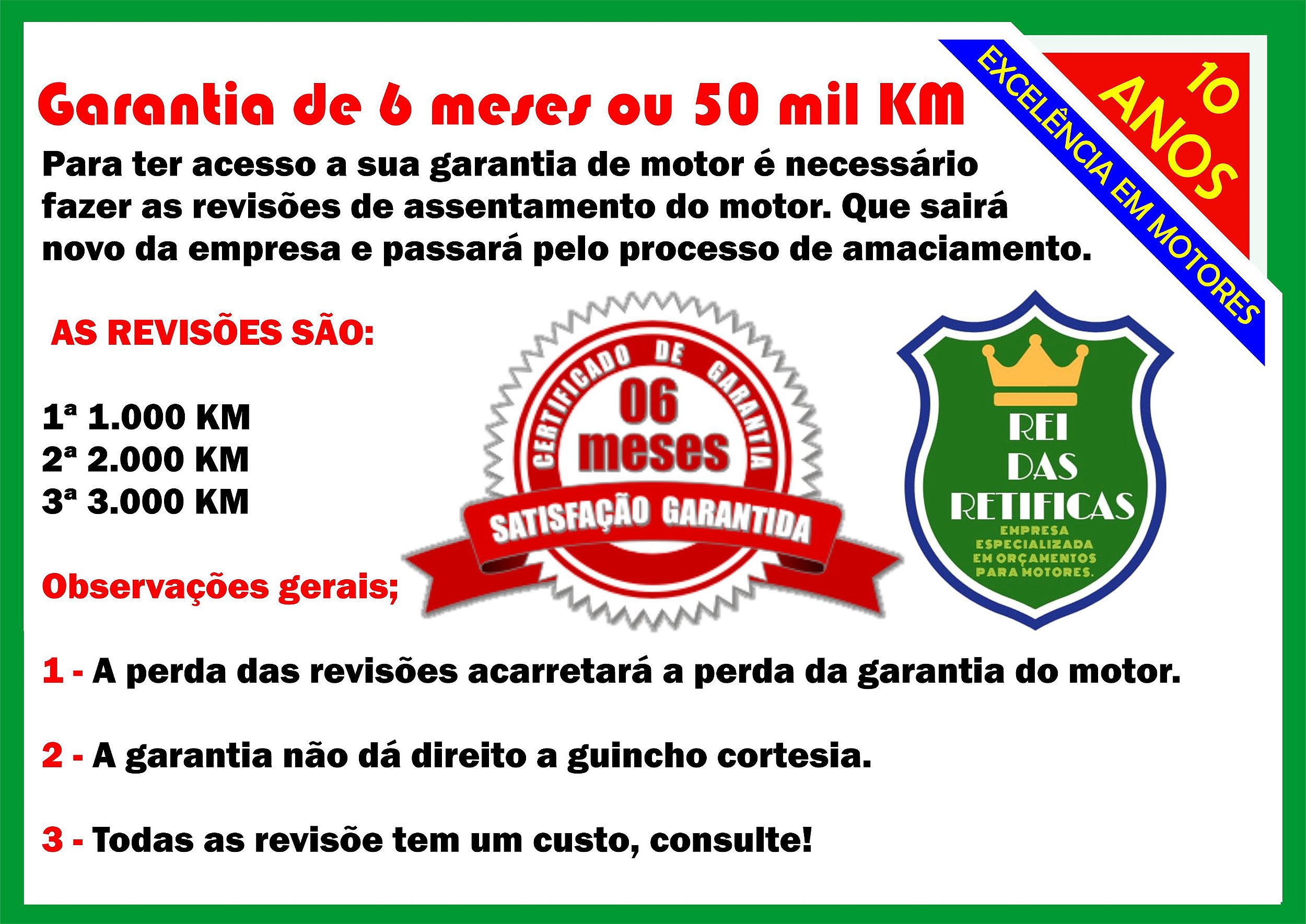 Retifica Motor Fiesta/Ká/Corrier - 1.0/1.3/1.4/1.6 - 8V/16V - Rei das ...