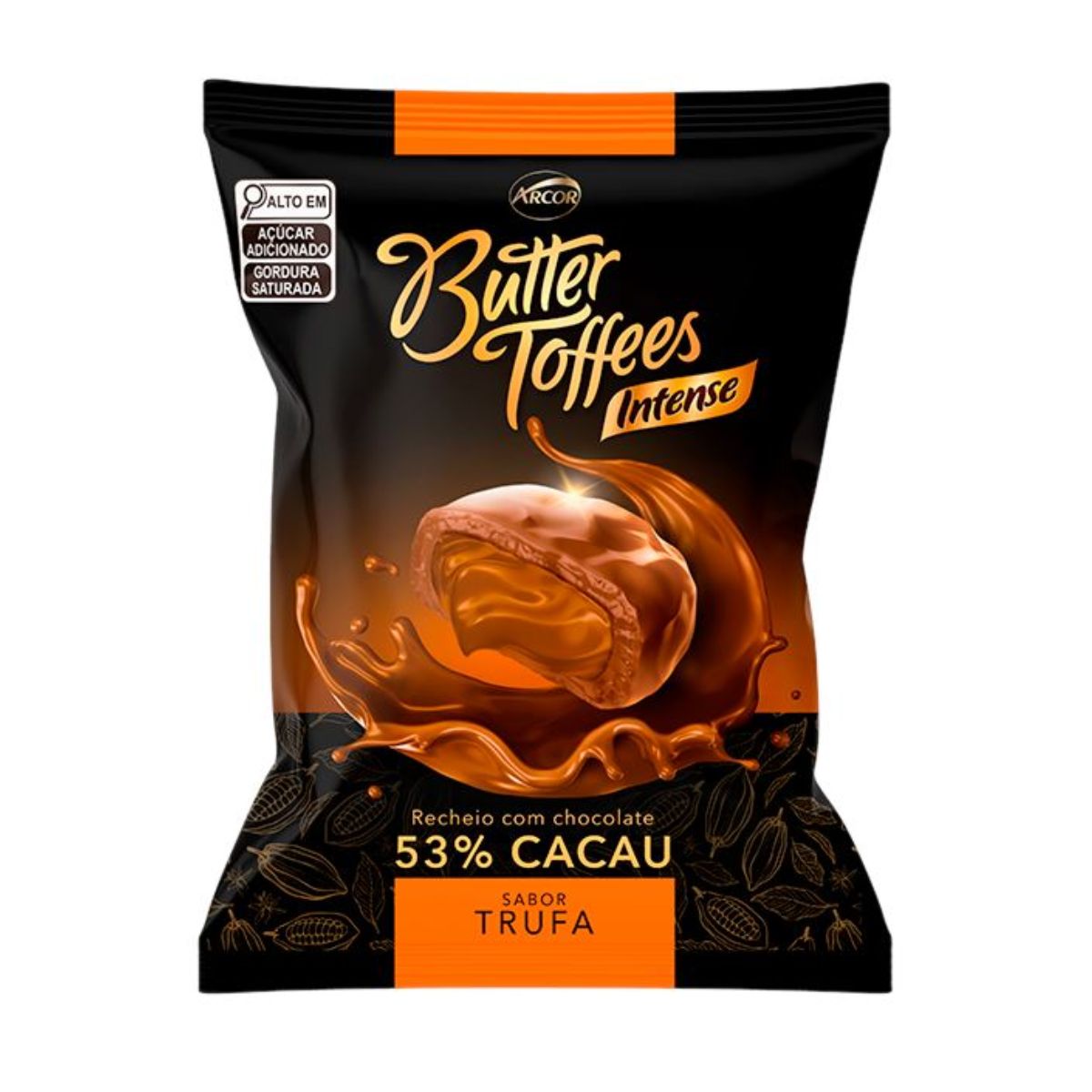 Bala Butter Toffees Chokko Trufa G Arcor Mercadoce Doces Confeitaria E Embalagem