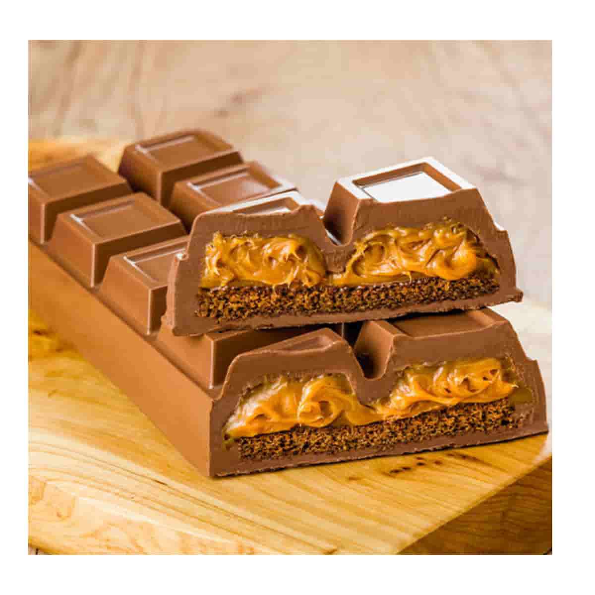 Cobertura Fracionada de Chocolate | 3 Barras de 1,050 kg | Harald ...