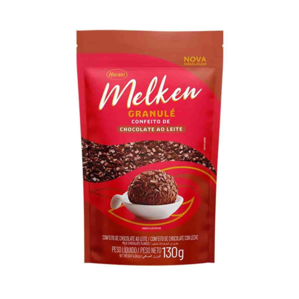 Chocolate Branco Melken Harald formato Gotas pacote 2,1kg