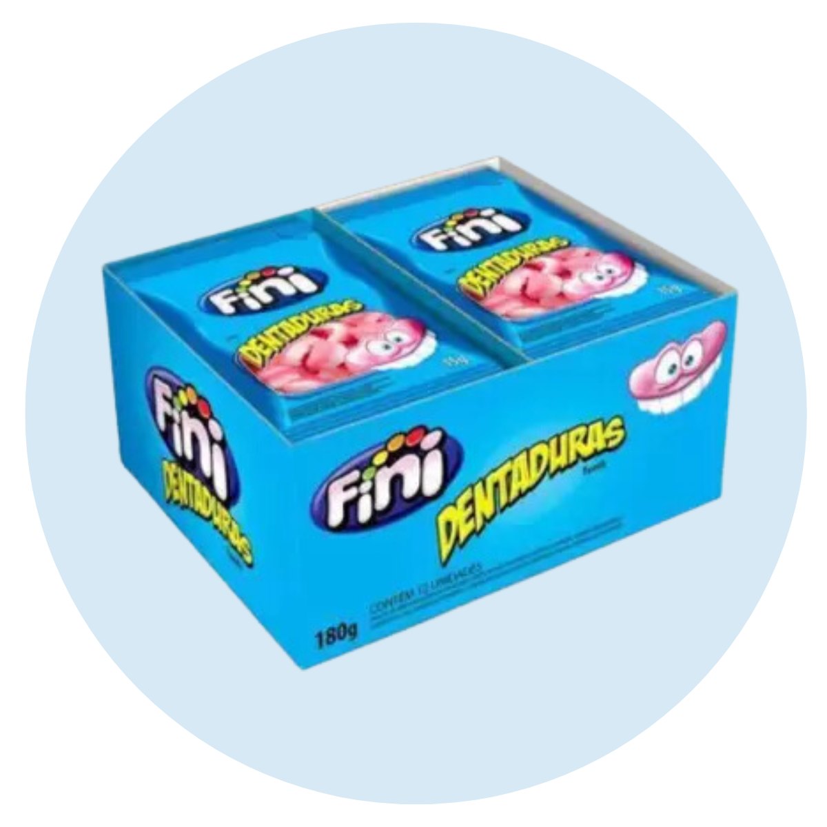 Fini Mini Bala Mini Fini com 12 unidades de 15g | Escolha o Sabor | Compre na ...