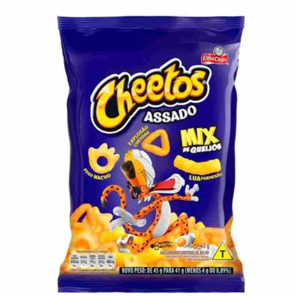  Cheetos Assado Sabor Requeijao