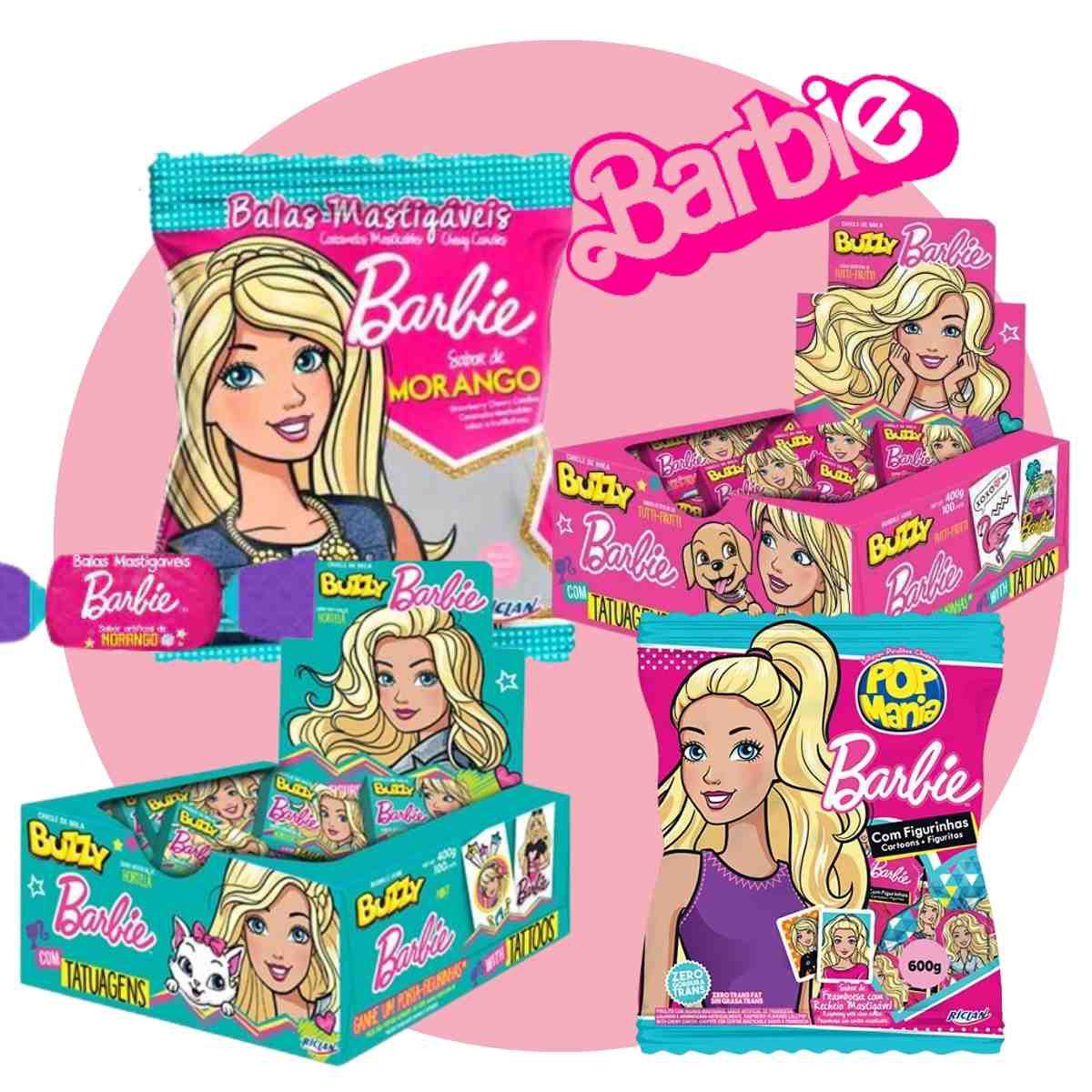 Topo de Bolo Barbie Nº4