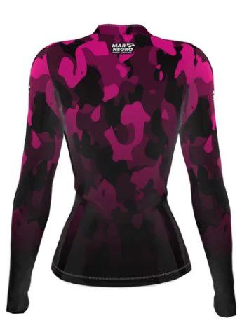 CAMISETA DE PESCA MAR NEGRO FEMININO CAMUFLADO GG - Shop do Mineiro