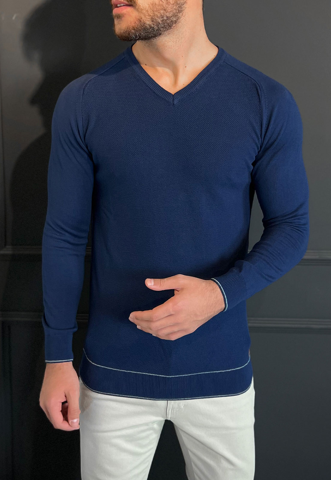 Suéter Gola V Marinho Vidic VIDIC ® Loja Online