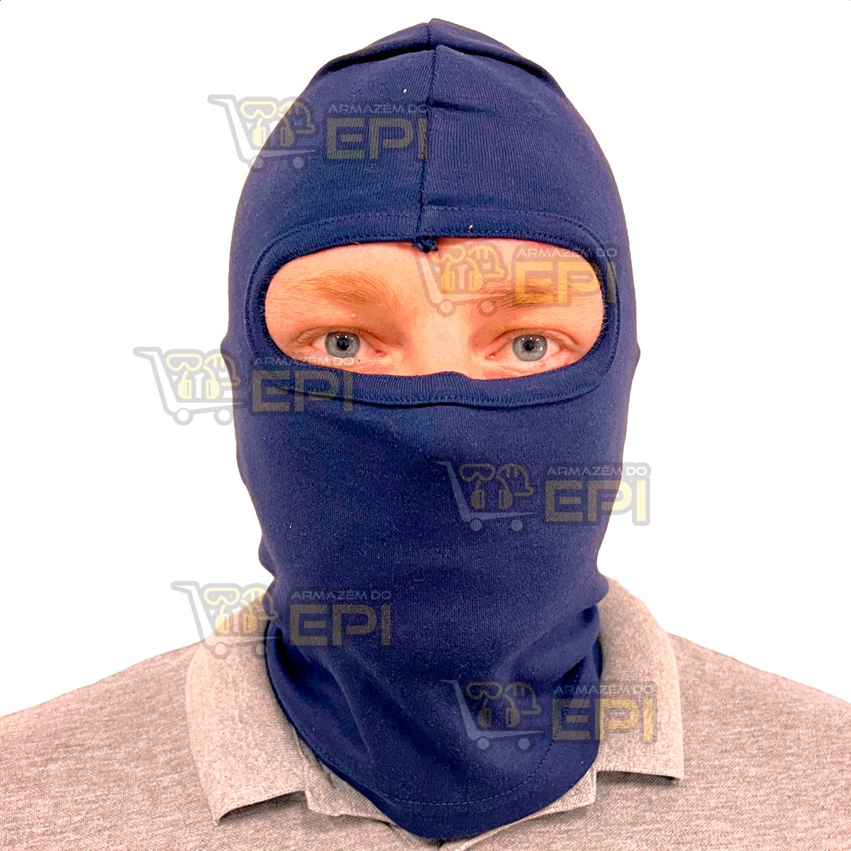 Touca Ninja Balaclava Azul Maicol Para Camara Fria CA 10979 - ARMAZEM ...