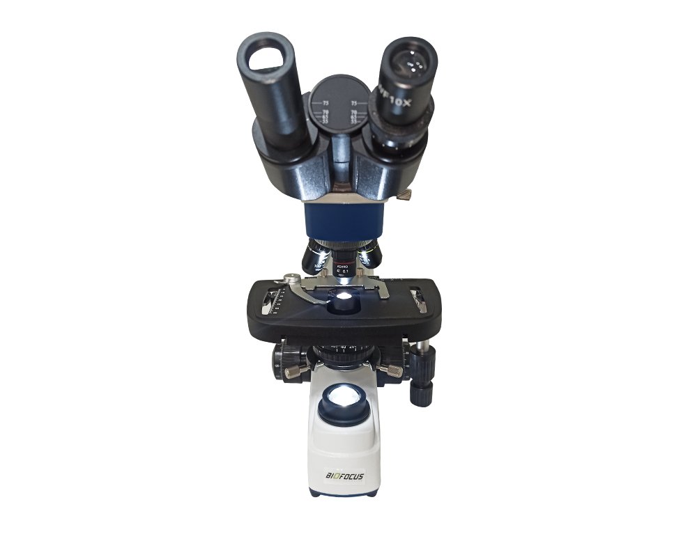 Microscópio Binocular Blue 1600X - Biofocus - KitsLab