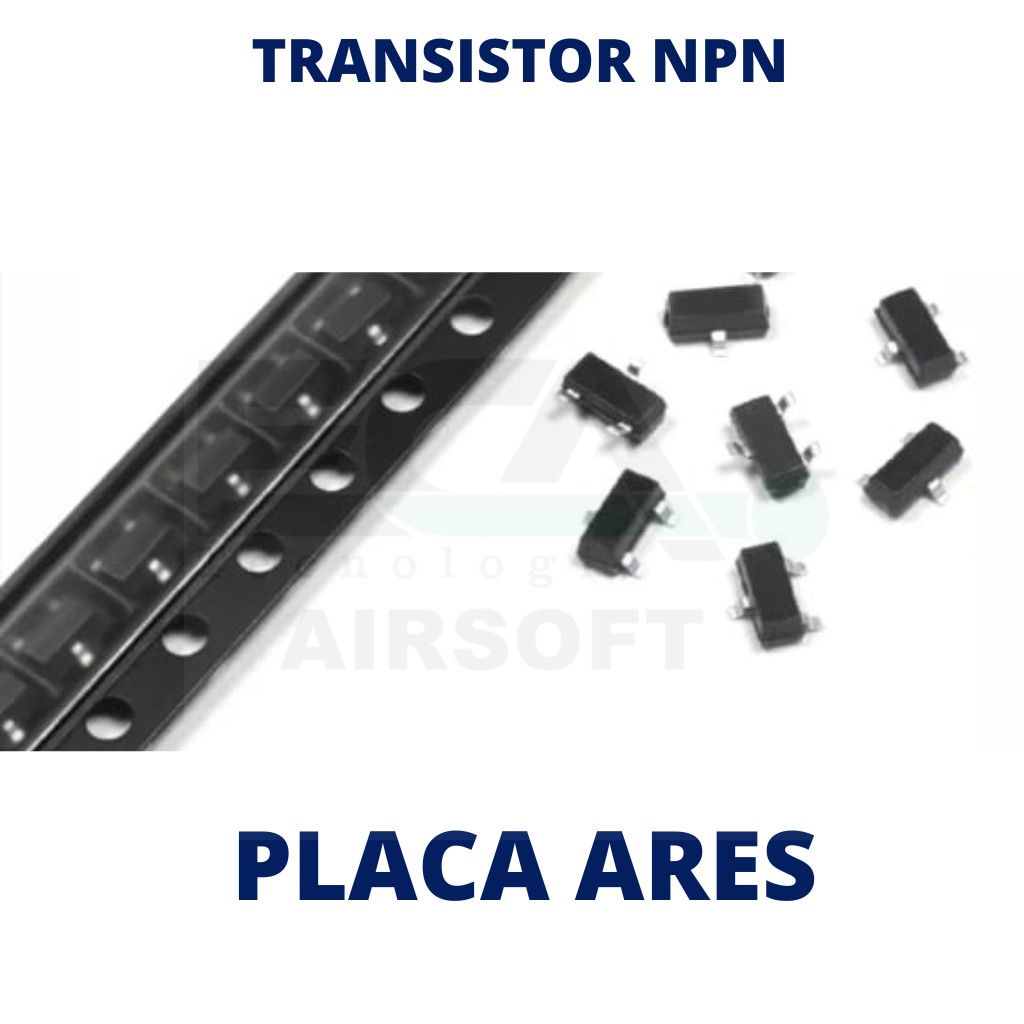 Mini Transistor Smd Placa Ares ECA AIRSOFT Especializada em Airsoft