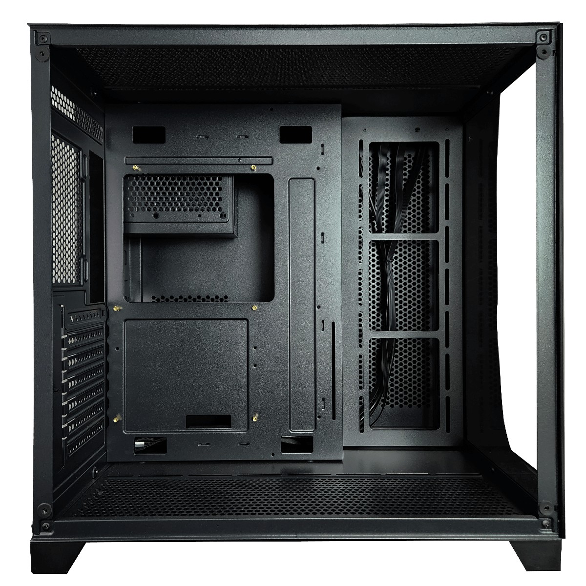 GAMER SUPERFRAME CUBE MID TOWER VIDRO TEMPERADO ATX BLACK PC