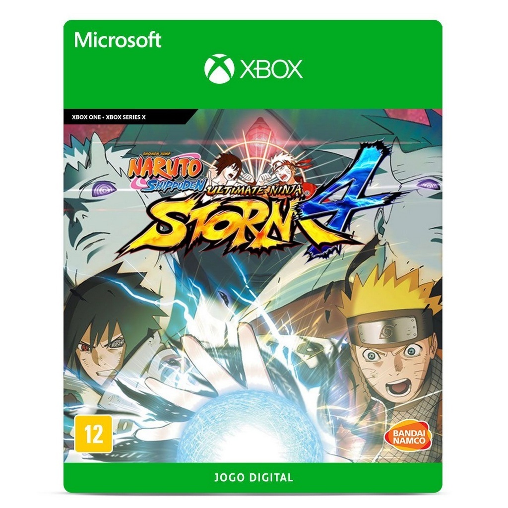 Jogo Naruto Shippuden: Ultimate Ninja Storm 4 - Xbox 25 Dígitos
