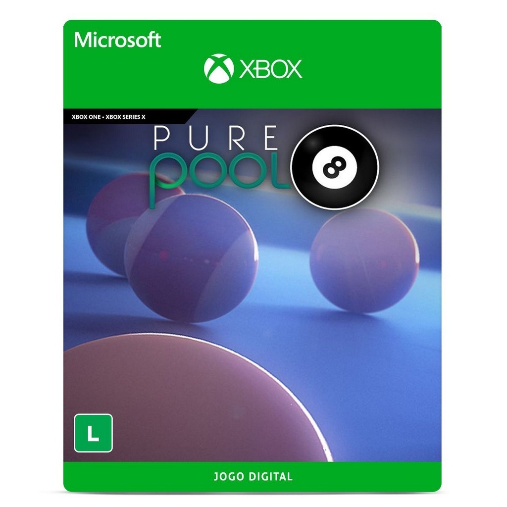 Jogo Pure Pool - Xbox 25 Dígitos Código Digital - PentaKill Store - Gift  Card e Games