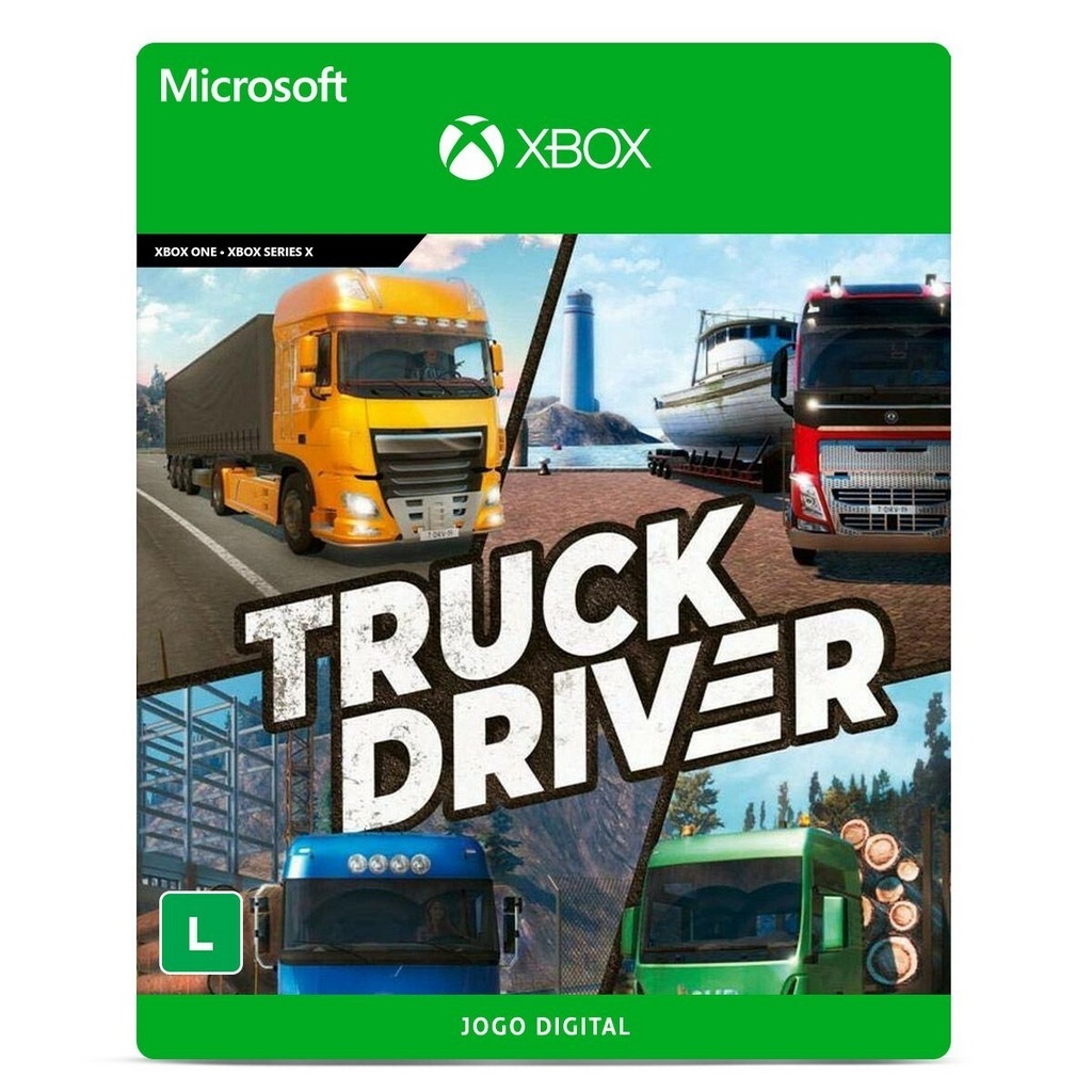 Truck Driver  Jogo de caminhão para PS4 e Xbox One 
