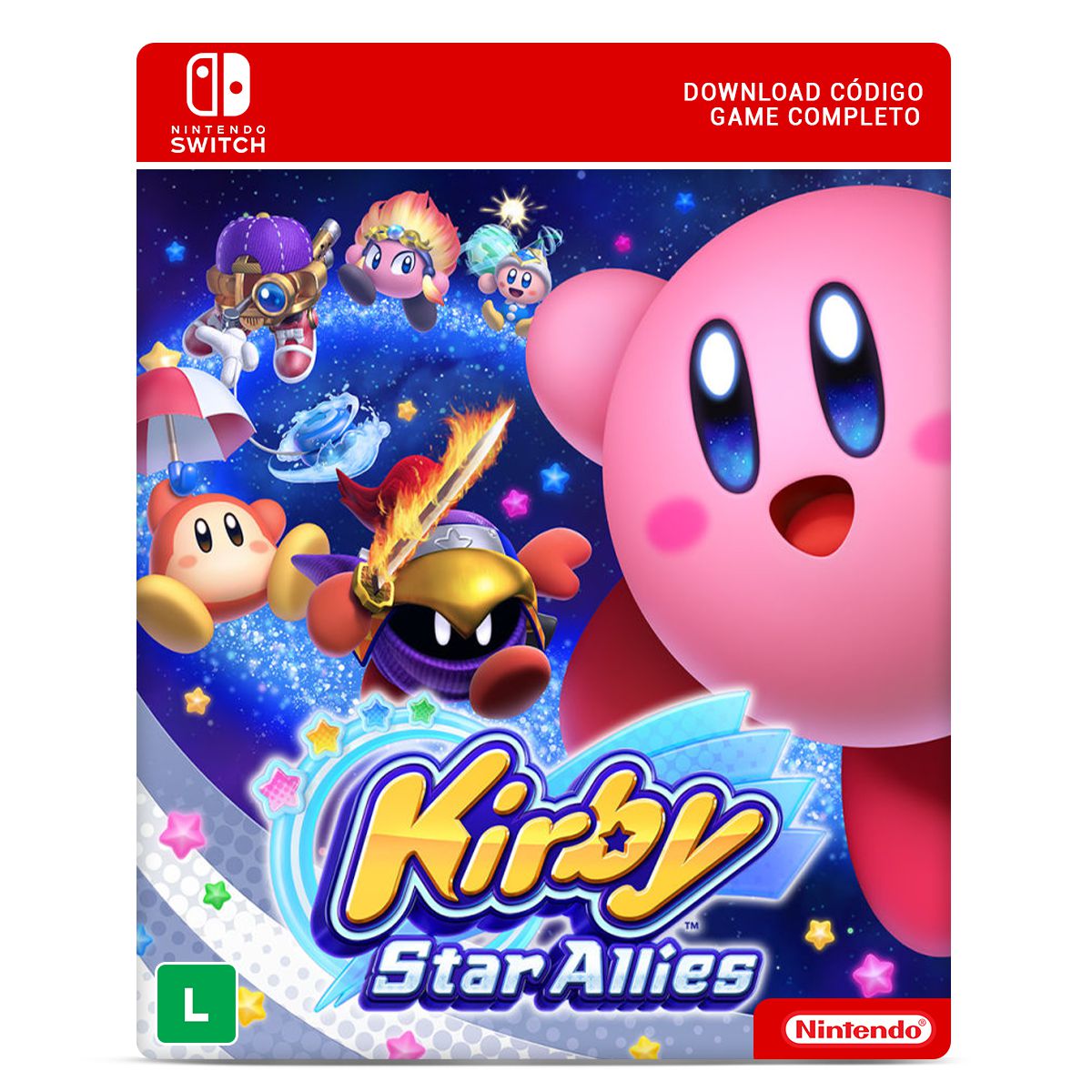 Kirby Star Allies - Nintendo Switch 16 Dígitos Código Digital - PentaKill  Store - Gift Card e Games